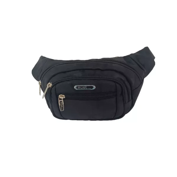 Τσαντάκι Μέσης Must Zita Μαύρο 4 Θήκες