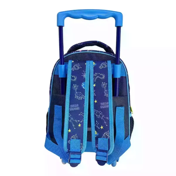 Σχολική Τσάντα Τρόλεϊ Νηπίου Peppa Pig George Space Dinos Must Team