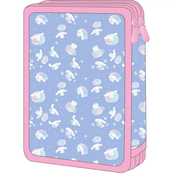 Σχολική Κασετίνα Διπλή Γεμάτη Cinamoroll Must Team