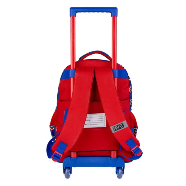 Σχολική Τσάντα Τρόλεϊ Δημοτικού Avengers Captain America Must Team