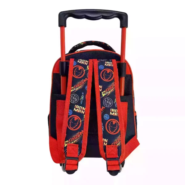 School Trolley Backpack Kindergarten Avengers Iron Man Must Team