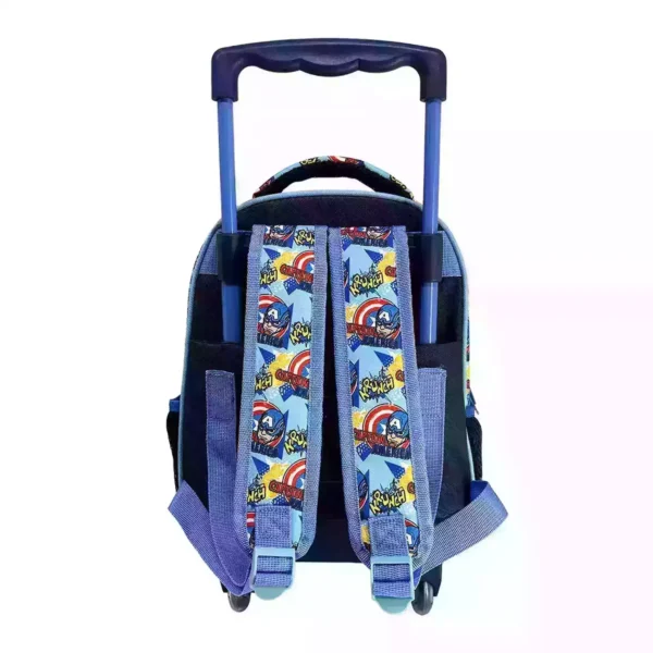 School Trolley Backpack Kindergarten Avengers Captain America Must Team