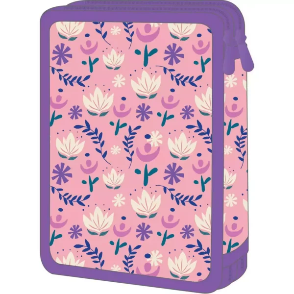 Σχολική Κασετίνα Διπλή Γεμάτη Disney Frozen Sisters Must Team