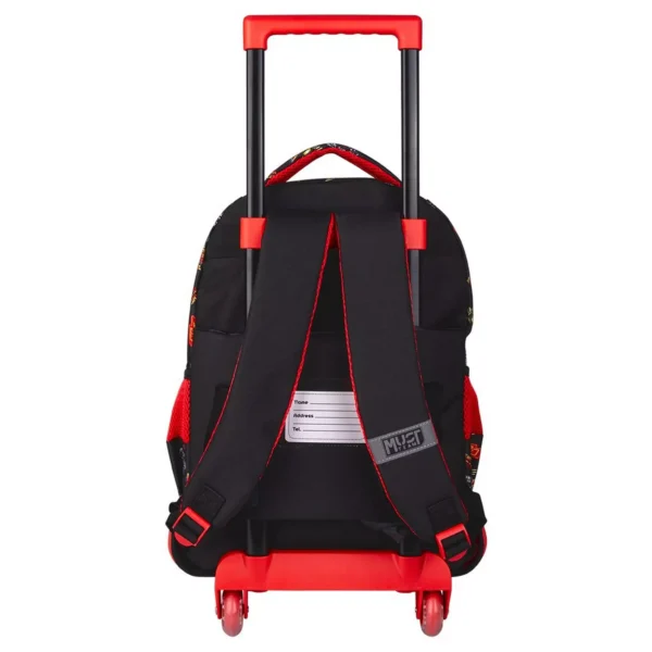 Σχολική Τσάντα Τρόλεϊ Δημοτικού Disney Cars Lightning Mcqueen Must Team