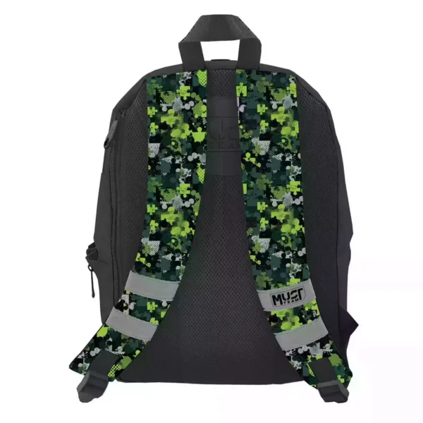 Backpack Must Team Eclipse Army Colored Inside 1 Main Case