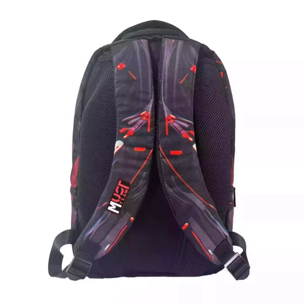 Backpack Must Team Art Red Girl 1 Main Case