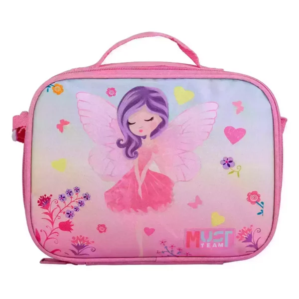 School Trolley Backpack Must Team Fairy Wings with Lunch - Case