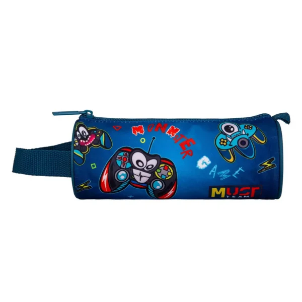 School Set Must Team Game Monster with School Trolley Backpack - Lunch - Case