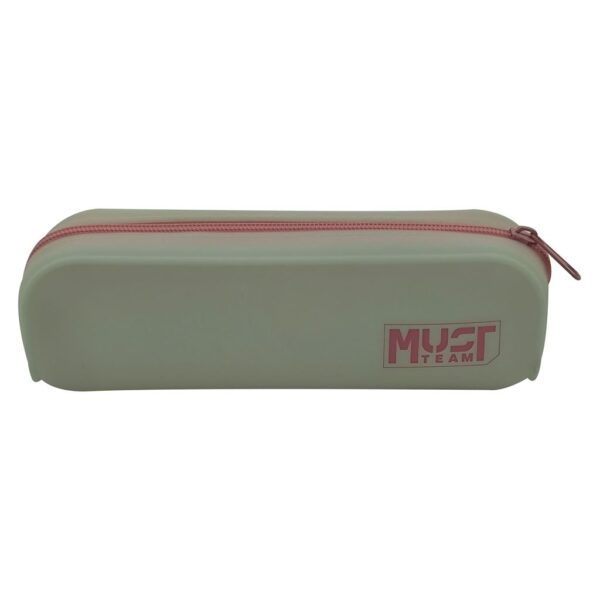 Silicone Pencil Pouch Must Team Focus Glows in the Dark 4 Colors