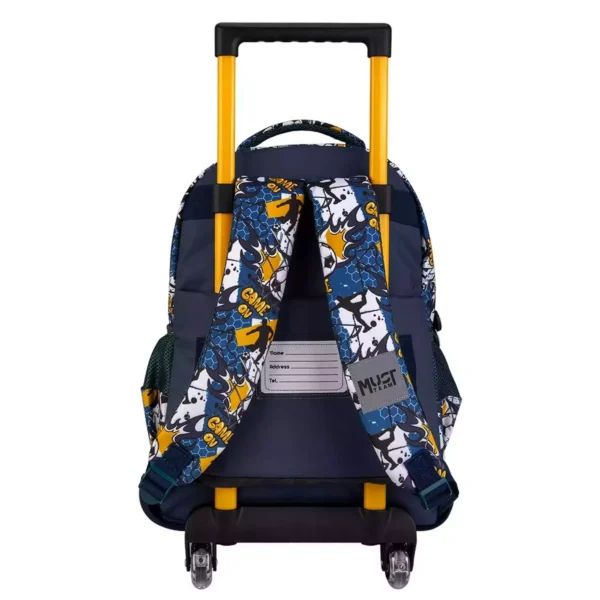 School Trolley Backpack Must Team Follow The Dream