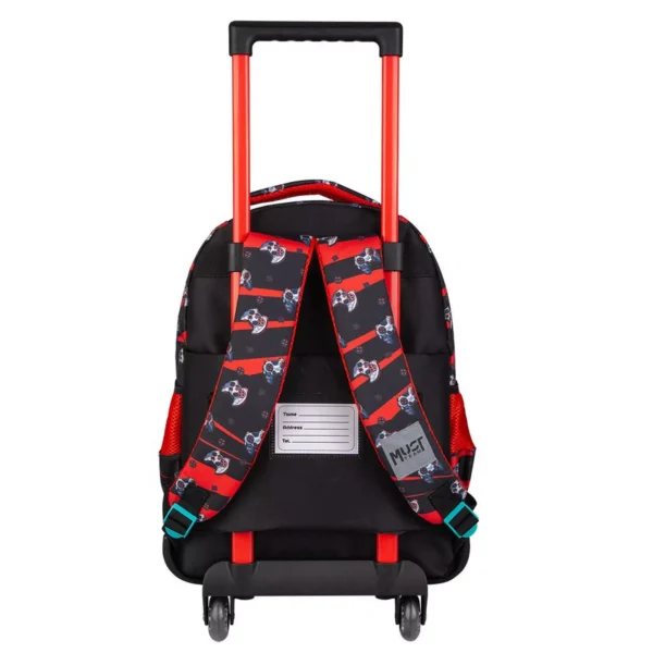 School Trolley Backpack Must Team Let's Play