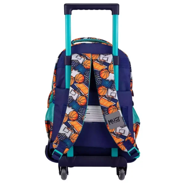 School Trolley Backpack Must Team Basketball