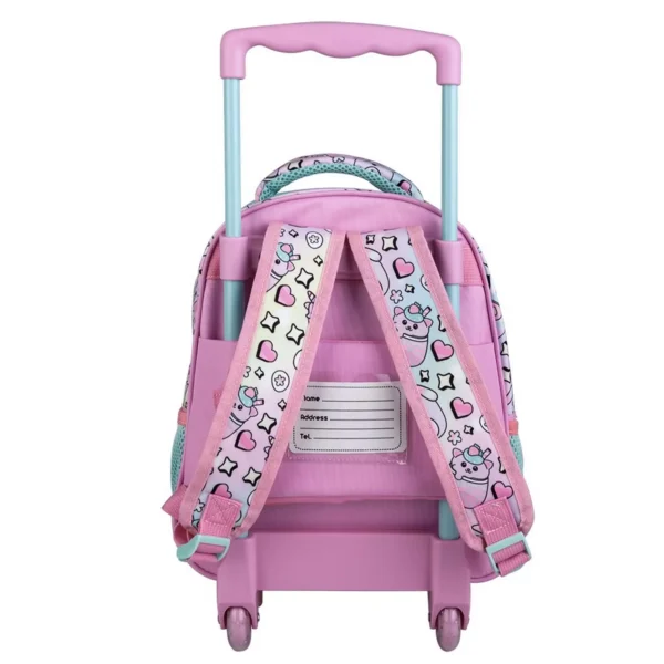 School Trolley Backpack Kindergarten Must Team Squishcuties