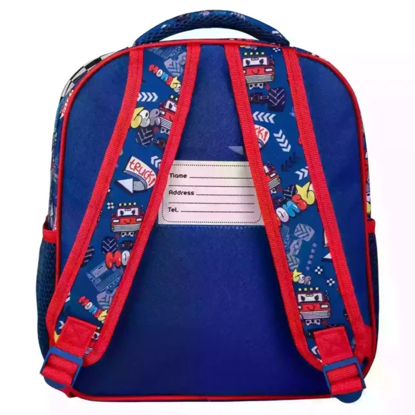 School Backpack Kindergarten Must Team Monster Truck