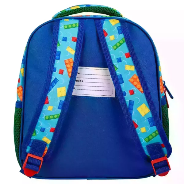 School Backpack Kindergarten Must Team Bricks