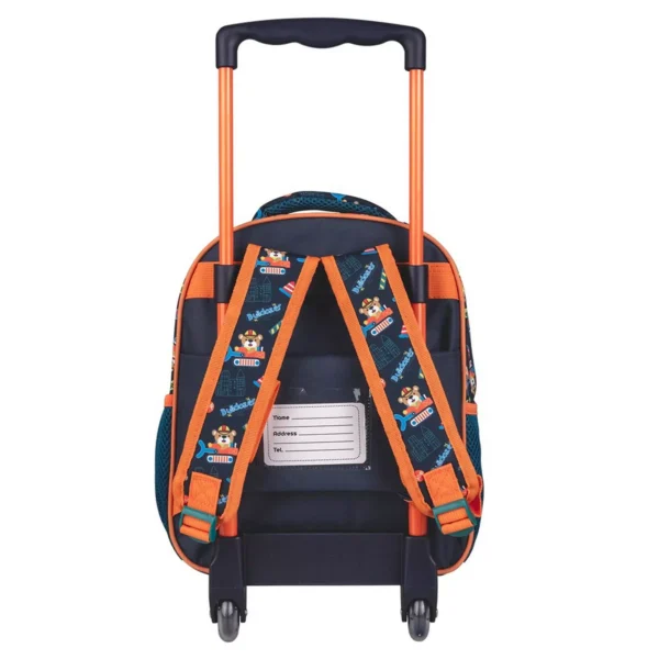 School Trolley Backpack Kindergarten Must Team Bulldozer