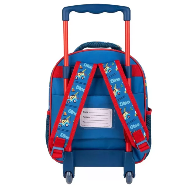 School Trolley Backpack Kindergarten Must Team Little Dino