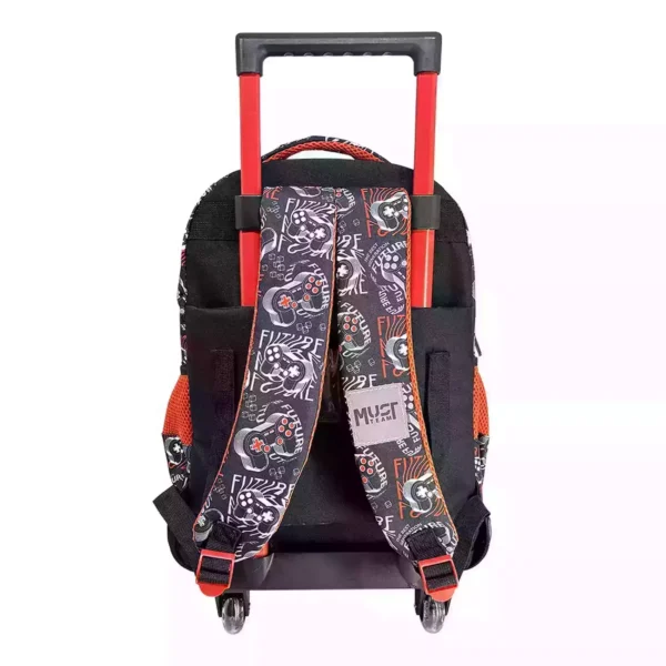 Σχολική Τσάντα Τρόλεϊ Δημοτικού Must Team Gamer