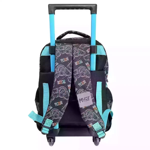 School Trolley Backpack Must Team Game Over