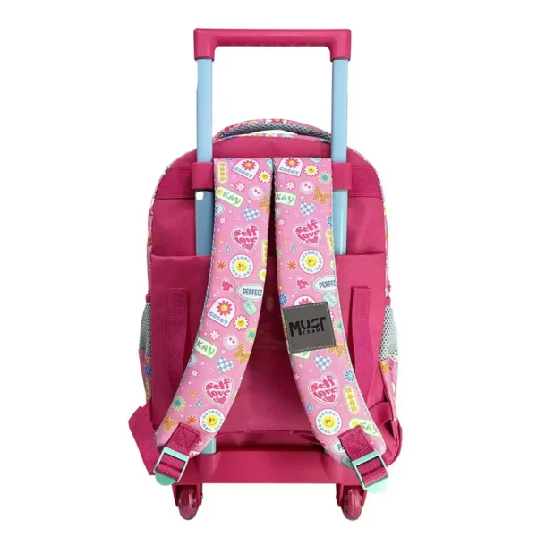 School Trolley Backpack Must Team Good Vibes