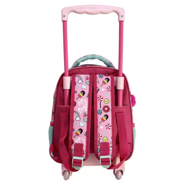 School Trolley Backpack Kindergarten Must Team Let's Party