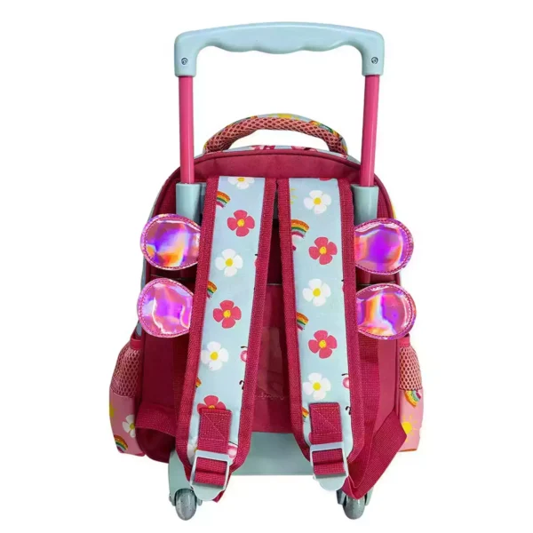 School Trolley Backpack Kindergarten Must Team Cute Flower