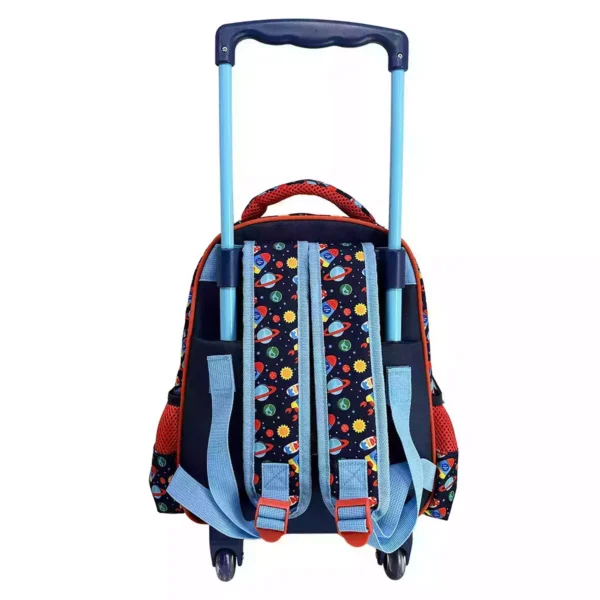 School Trolley Backpack Kindergarten Must Team Space Bear