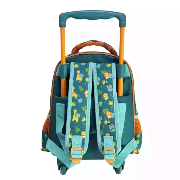 School Trolley Backpack Kindergarten Must Team Jungle Animals