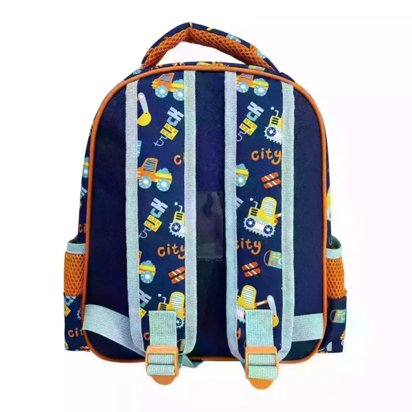 School Backpack Kindergarten Must Team Excavator