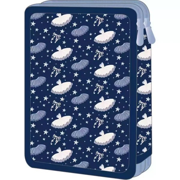 School Pencil Case Double Filled Must Team Believe In Magic