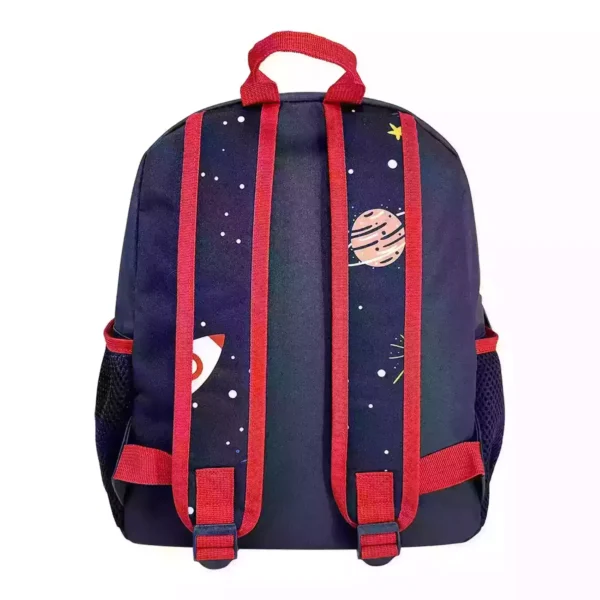 School Backpack Kindergarten Must Team Space with Detachable Waist and Shoulder Bag