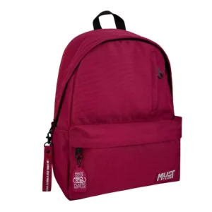 Backpack Must Team Monochrome rPET Burgundy 1 Main Case