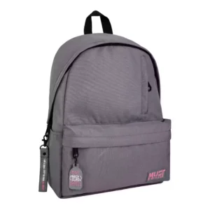 Backpack Must Team Monochrome rPET Gray 1 Main Case