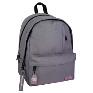 Backpack Must Team Monochrome rPET Gray 2 Main Cases