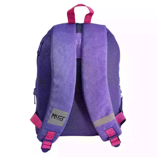 Backpack Must Team Inspiration Purple, Blue, Pink 1 Main Case