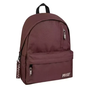 Τσάντα Πλάτης Must Team Monochrome Καφέ με Μπεζ 1 Κεντρική Θήκη