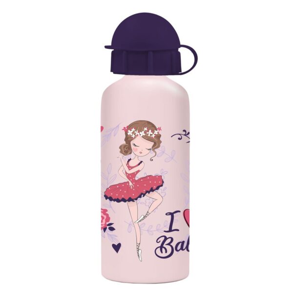 Water Canteen Aluminium Must Team 500ml for Girls 4 Designs