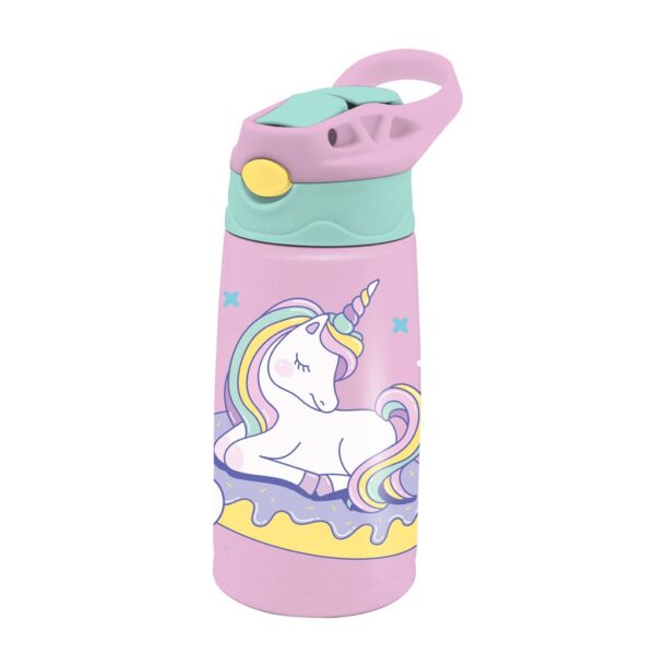 Vacuum Flask Stainless Steel Must Team Children's 400 ml with straw 4 Designs