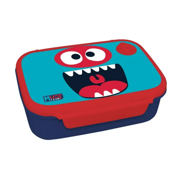 Lunch Set Must Team Monster Lunch Box -Water Canteen PP