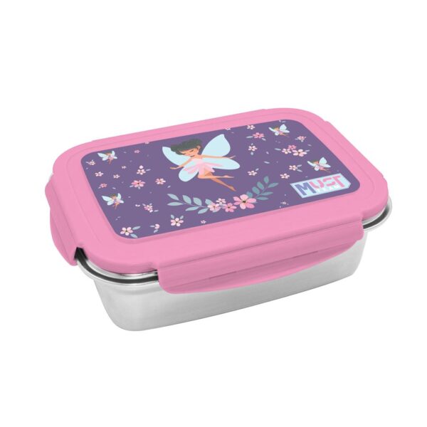 Lunch Box Must Team 900ml Boy - Girl with stainless steel base 4 Designs