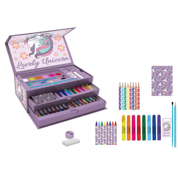Coloring Suitcase Must Team Unicorn