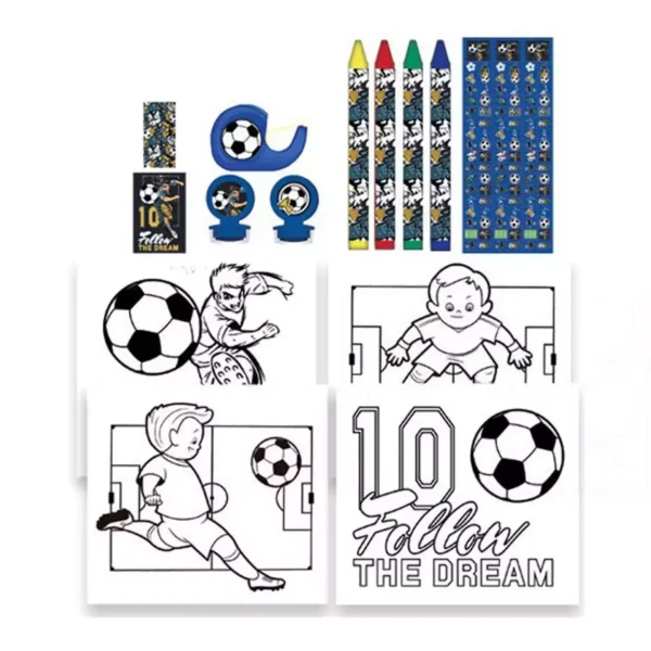 Σετ Χρωματισμού Must Team Football