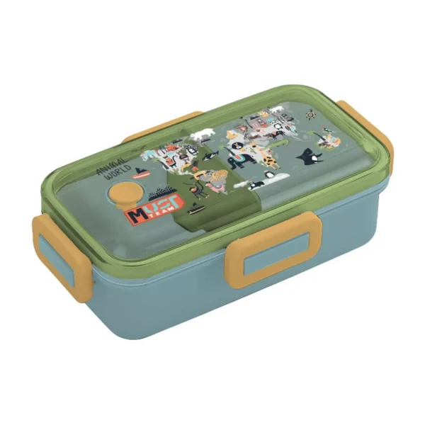 Lunch Box Must Team 700ml PP Plastic with removable divider 4 Designs