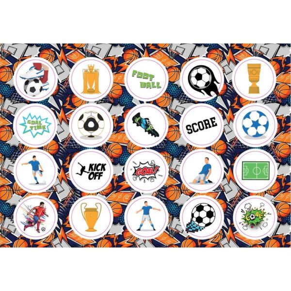 Μπλοκ Ζωγραφικής Must Team Basketball - Football