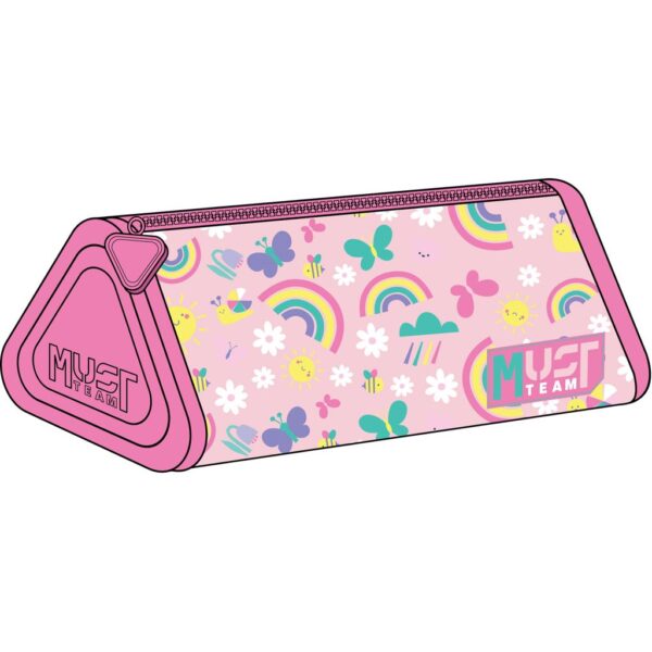 Pencil Case Must Team with Silicone Sides 4 Designs
