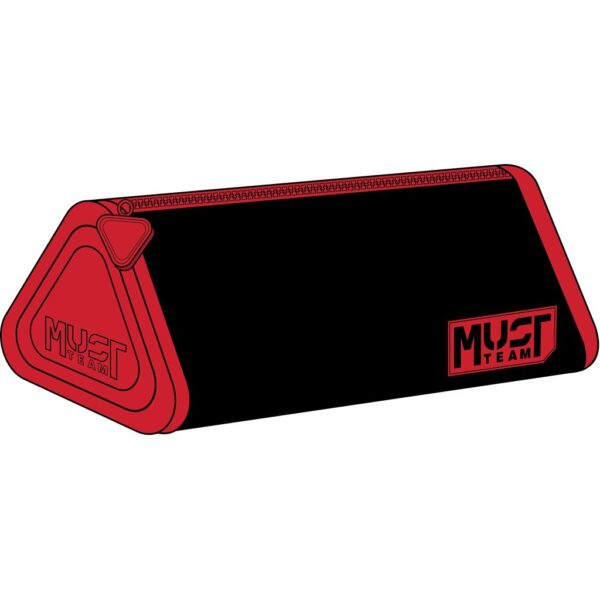 Pencil Case Must Team with Silicone Sides 4 Colors