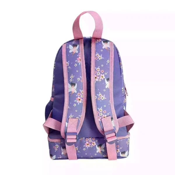 School Backpack Kindergarten Must Team Fairy with Isothermal Lunch Bag