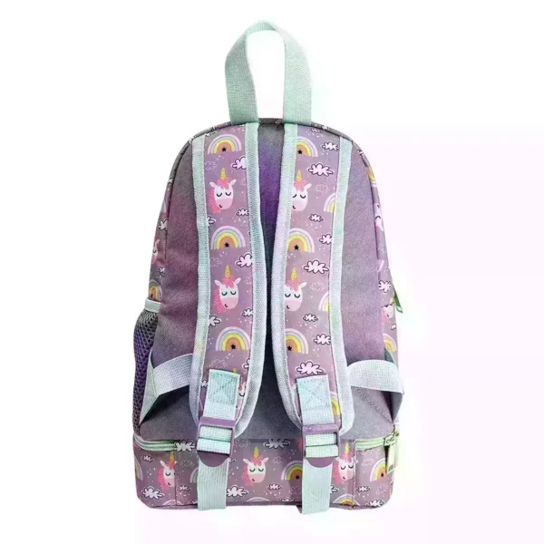 School Backpack Kindergarten Must Team Unicorn with Isothermal Lunch Bag