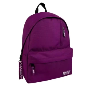 Τσάντα Πλάτης Must Team Monochrome Βιολετί με Λιλά 1 Κεντρική Θήκη