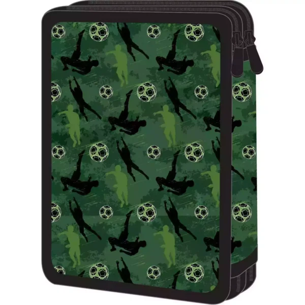 School Pencil Case Double Filled Must Team Pro Player